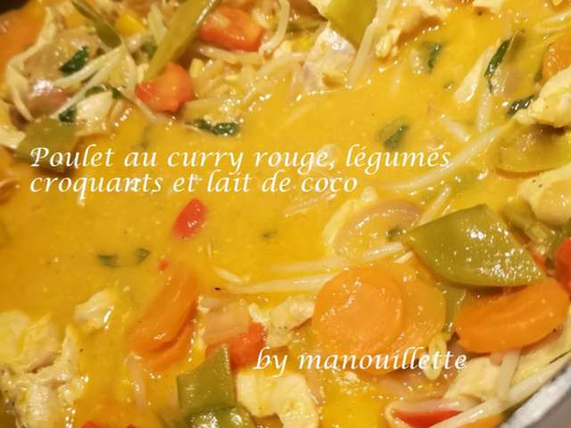 Recettes De Poulet Au Curry Et Curry Rouge