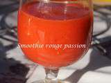 Smoothie rouge passion