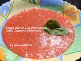 Soupe glacée à la provençale selon Laurent Marriotte