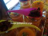 Soupe pumpkin orange