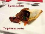 Taquitos au chorizo