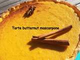 Tarte butternut mascarpone