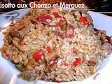 Risotto Chorizo et Merguez