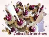 Toasts Griottines