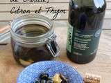 Olives marinées à l'Huile d'Olive, Citron et Thym Frais