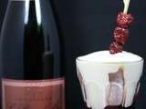 Tiramisu aux Griottes et Biscuits Roses - Champagnes de Vignerons