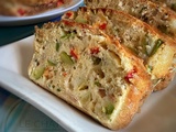 Cake au thon, au poivron et aux courgettes