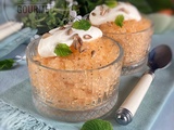 Granité de melon à la menthe