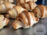 Mini croissants au saumon fumé