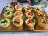 Mini quiches apéritives