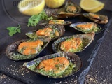 Moules farcies au beurre persillé