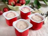 Petits Suisses à la fraise maison