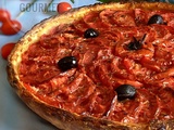 Tarte aux tomates et aux amandes de Yotam Ottolenghi