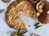 Tarte rustique ananas coco