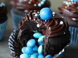 Gastrogirl:

triple chocolate surprise cupcakes