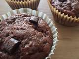Muffins chocolat - banane (TM5 et ww)