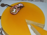 Entremets ou bavarois Fruit de la Passion Vanille