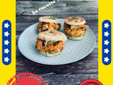 Arepas aux crevettes