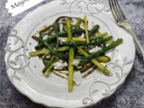 Asperges au chèvre frais