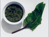 Beet green pesto