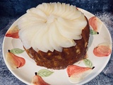 Charlotte poire chocolat aux poires au sirop : une recette facile sans moule à charlotte