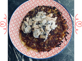 Emincé de veau à la zurichoise