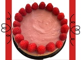 Gâteau nuage aux framboises