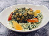 Pois Chiches aux Lentilles & Taboulé aux Épinards – Recette Healthy Complète
