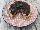 Quiche aux poireaux et à la tome fraîche de l’Aubrac