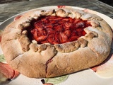 Rustic French Strawberry Tart (Galette) by Jean-François Piège