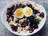 Salade de lentilles, betterave et feta des Food’Amour