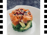Tartare de saumon à l’avocat