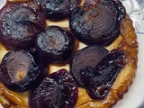 Tarte tatin aux oignons rouges : la recette fondante et caramélisée