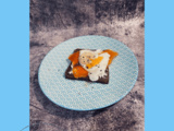 Toast de saumon & son oeuf poché