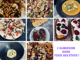 Tour du monde des recettes à base d’aubergines