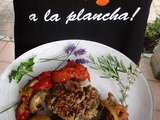 Steak veggie au quinoa à la plancha, sauce Arrabiata - Priméal