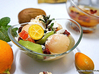 Bienfaits : salade de fruits exotiques