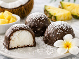 Bouchées coco-chocolat - Une petite douceur fondante et gourmande