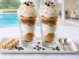 Café liégeois - dessert classique et raffiné