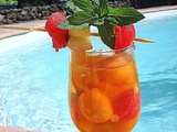 Cocktail de fruits - sève de bouleau lactofermentée