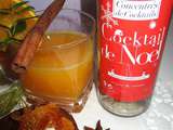 Cocktail parfumé aux saveurs typiques  Jus d'orange + concentré aux épices