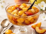 Compotée de fruits d’été à la vanille