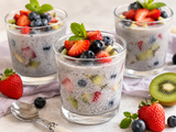 Crème légère aux fruits et charbon végétal bio