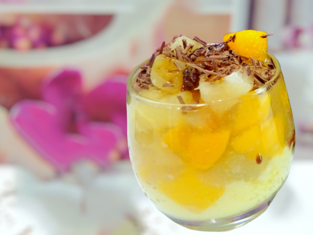 Recettes de Crême patissière et Fruits