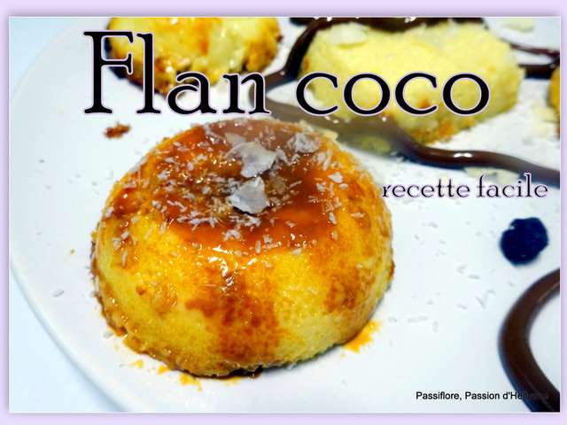 Recette Flan Coco Facile Les Recettes De Flan Coco Les Plus Faciles