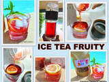 Ice tea fruity