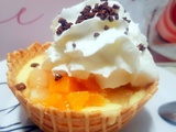Mini Coupelle Dessert à la crème pâtissière et aux fruits frais