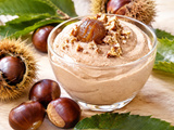 🌰 Mousse à la châtaigne au Cœur fondant de châtaignes caramélisées