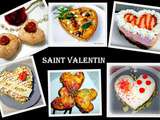 Récapitulatif de recettes pour la saint valentin