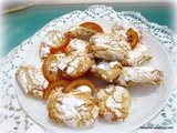 Ricciarelli  , Biscuits Italiens aux amandes et aux oranges confites